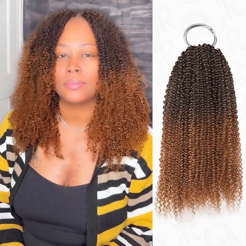 QVR Premium Chinese Hair Water Wave Virgin Human Crochet Hair Ombre #T2/30 Machine Made Feather Crochet Hairstyles