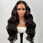 QVR Glueless Pre-cut 4x6 HD Lace Closure Body Wave Wigs Wear and Go Wig For Beginners