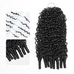 Member Sale| QVR Burmese Curly Crochet Hair Natural Black